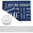 thumbnail image 5 of Warm Hugs Healing Blanket - Cancer Gifts for Women Men, Get Well Soon Gift for Friend Family, Sympathy Inspirational Blanket, Soft Comfort Throw Blankets 50"x60", 5 of 6