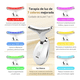 thumbnail image 2 of Masajeador Facial Ultrasónico 5 Es 1 Ems Vibración D/af Belug, Blanco, 2 of 5