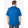 thumbnail image 2 of KingSize Men's Big & Tall Shrink-Less Lightweight V-Neck Pocket T-Shirt, 2 of 5