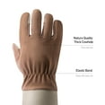 thumbnail image 5 of HANDLANDY Pruning Gloves Long for Men & Women, Thorn Proof Rose Pruning Gloves Leather Gauntlets Garden Gloves, Small, Brown-Beige, 5 of 8