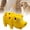 A_B, variant on Pig Dog Toy, Squeaky Dog Toys, Dot Pig Dogs Chew Toys with a Sound Squeaker, Durable Self Play Dogs Squeeze Toy for Dental Biting Chasing to Kill Boring Time, Orange