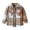 1-89Khaki316, variant on CAIVO Kids Toddler Baby Unisex Autumn Winter Plaid Tops Long Sleeve Coats Jacket Cardigan Clothes Comfort Outerwear