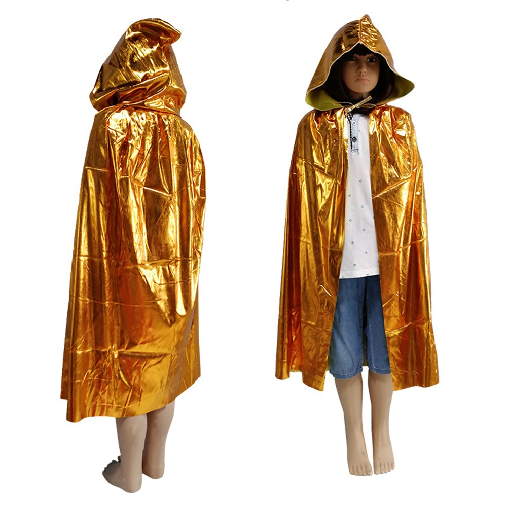 Costyle Adult Kids Hooded Cape Robe Cloak Vampire Witch Wizard