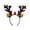 *New--B, variant on Christmas Reindeer Pet Headbands -Pet Decorative Headwears with Glitter Antlers & Festive Details, Comfortable Headbands for Dogs/Cats, Holiday Party & Photo Props