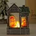 thumbnail image 6 of Christmas Snow Globe, Lighted Snow House Lantern Glittering Holiday Decoration and Gift for Family Children or Friends (C), 6 of 6