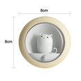 thumbnail image 5 of Preciosas luces nocturnas para gatos con Sensor de movimiento para niñas amantes de los gatos con batería recargable, magnéticas integradas con 2 niveles de brillo, 5 of 5