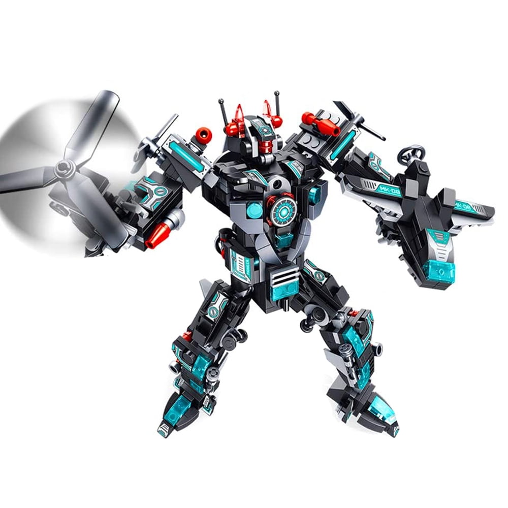 Tale symmetri hæk Zeno Robot STEM Building Kids Toys - Gray Robot Toy Game for 6 7 8 9 10 11  12 Year Old Boys and Girls, Gift Idea - Walmart.com