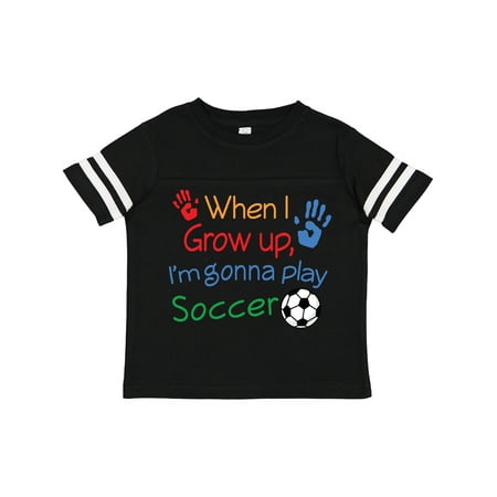 

Inktastic Future Soccer Player Childs Gift Toddler Boy or Toddler Girl T-Shirt