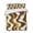 Gold, variant on Quilts King Size, Brown Stripe Soft Comforter Bedding Set for Bed, Gold Geometric White Coastal Wave Modern Ocean Lightweight Quilted Bedspread with Pillow Cover(2 Pieces) for All Season, 96x106 Inch