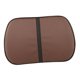 thumbnail image 2 of Almohada de apoyo para la espalda del coche, cojín de respaldo para coche de diseño ergonómico suave, almohada de cintura para coche Marrón Negro, 2 of 9