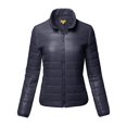 thumbnail image 2 of FashionOutfit Women's Lightweight Solid Basic Outdoor Sports Quilted Puffer Jacket, 2 of 6