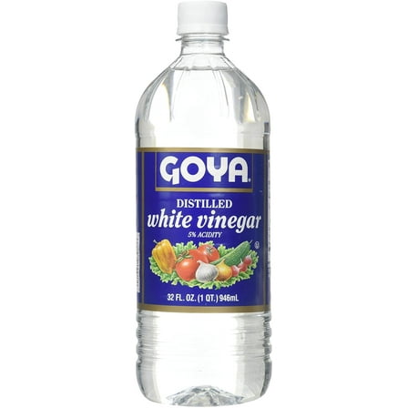 Goya White Vinegar - Distilled, 32 Ounce