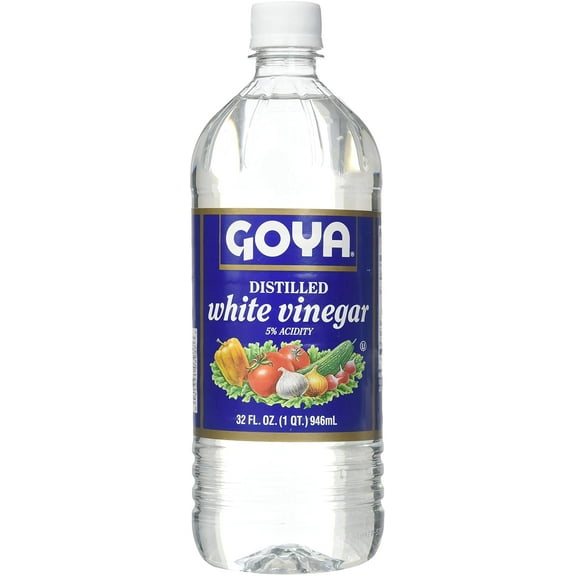 Goya White Vinegar - Distilled, 32 Ounce