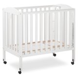 Dream On Me 3 in 1 Portable Folding Stationary Side Crib in White ...