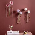 thumbnail image 3 of Decoración de pared creativa, colgante hidropónico, jarrón de vidrio, colgante de pared de hierro, decoración de pared de habitación, 3 of 5