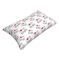 thumbnail image 3 of Disketp Pillow Covers I Love My Dad Pattern Throw Pillow Case Cushion Covers,Cushion For Bedroom,Couch,Home (Pillow core not included)-20"X30", 3 of 8