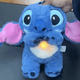 thumbnail image 4 of Muñeco de peluche con luz LED y música auténtica de Stitch Breathe, figura de acción de Lilo Stitch para bebé, juguete de regalo para acompañarlo mientras duerme, 4 of 5