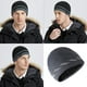 thumbnail image 4 of Gorros de punto cálidos de invierno para hombre Gorro de punto con puños, 4 of 5