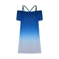 thumbnail image 4 of SEMPAI Summer Dress for Women Bodycon Dresses Short Sleeve Dress Crewneck Solid Above the Knee Womens Dresses Summer 2024 Sundresses For Women 2024 Simple, 4 of 4