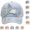 Manta Ray, variant on 3D Ocean Creatures Printing Cap, Women Adjustable Cotton Baseball Cap Embroidered with Ocean Themed Patterns Vacation Sun Hat for Sea Life Lovers