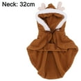 thumbnail image 2 of Pet Christmas Elk Dress up Winter Christmas Shawl Pet Clothes, 2 of 5