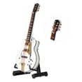 thumbnail image 4 of Tiny Guitar, Mini Guitar Fine Details Exquisite Mini  for Decoration for Ornament, 4 of 7