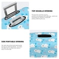 thumbnail image 3 of Hirioo Skating Poodle Fun for Elasticity Suitcase Cover (No luggage Included) Durable Luggage Protector Fits 18-32 Inch Luggage-Small, 3 of 7