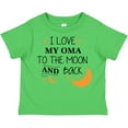 thumbnail image 3 of Inktastic I Love My Oma to the Moon and Back Boys or Girls Toddler T-Shirt, 3 of 5