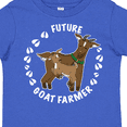 thumbnail image 4 of Inktastic Future Goat Farmer with Cute Goats and Hoof Prints Boys or Girls Toddler T-Shirt, 4 of 5