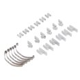 thumbnail image 3 of RC  Accessory, High Strength Aluminium Alloy  Parts Accurate Size Easy To Install Professional Fine Crafted  for 1/16 RC Car Silver, 3 of 8
