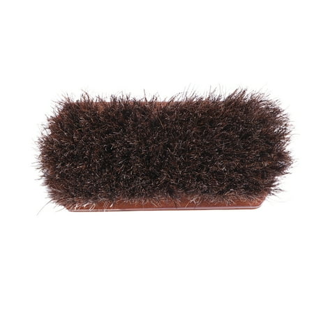 

1pc Shoes Cleaning Brush Horse Hair Brush Wooden Polishing Brush Shoe Care Supplies for Home Shop