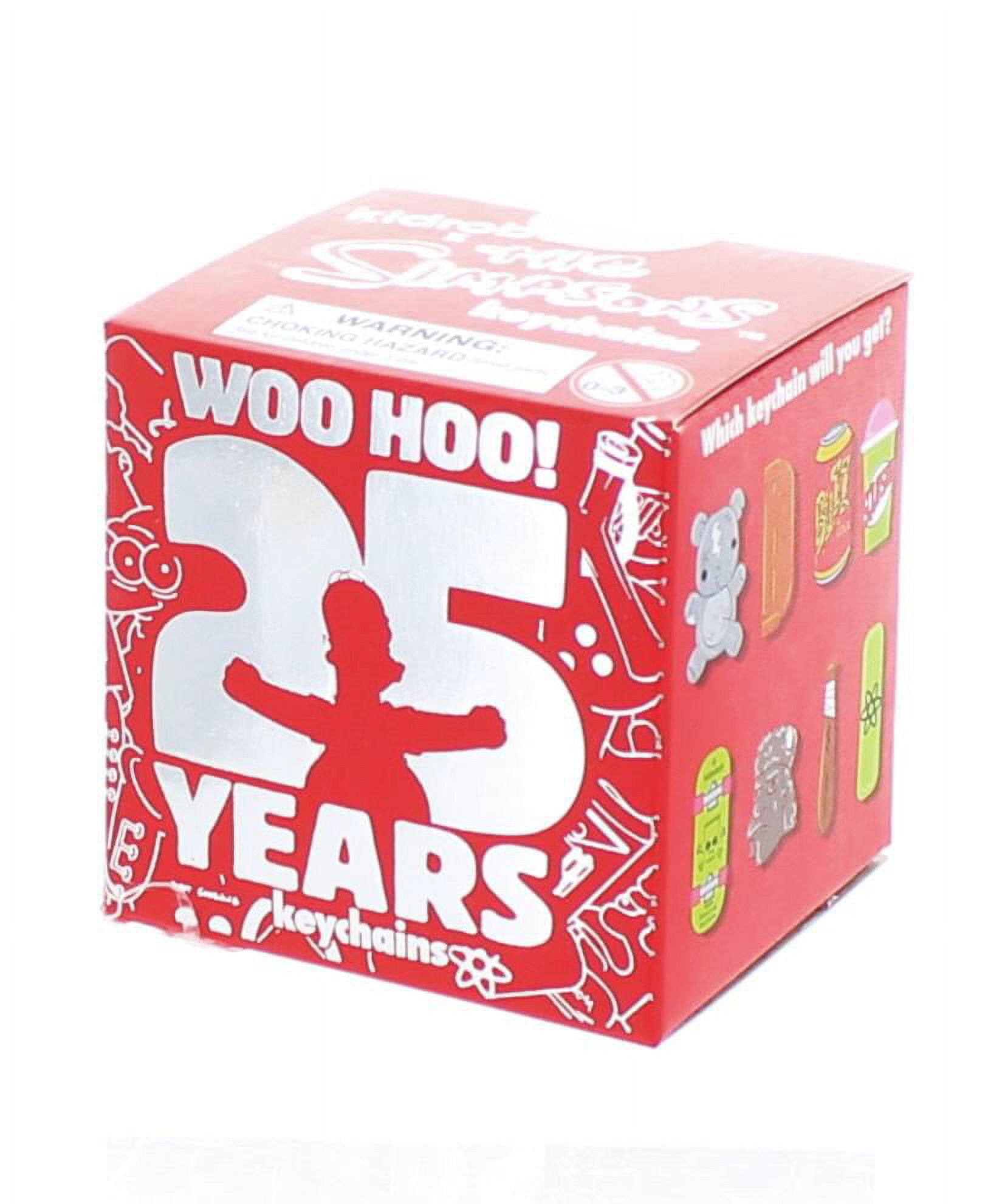 The Simpsons 3D PVC Foam Collectible Key Ring Blind Packaging