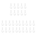 thumbnail image 3 of Ganchos para azulejos de techo Cateissary 10 piezas Acero inoxidable, 3 of 6