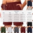 thumbnail image 3 of Amzcrzy Athletic Shorts for Men with Pockets Trendy Side Slit Reflective Strip Mens Shorts Elastic Drawstring Inside Waist Gym Shorts Casual Solid Color Quick Dry Sports Running Shorts Blue L, 3 of 7