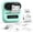 Green, variant on Phomemo M220 3.14 Inch Portable Bluetooth Thermal Label Maker - Support 20-80mm Width Label for Clothing, Mailing, and Address Labels - Compatible with Phone and Laptop (Orange)