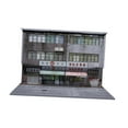 thumbnail image 2 of TISHITA 1/64 Scale Scene Model Car Parking Lot with Light Simulation Decorative Realistic Decoration Diorama Building Miniature Scene Style A, 2 of 8