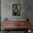 thumbnail image 3 of Elegant Tiger Bath Canvas Trendy Bathroom Art by Notoriart, Gallery Wrapped, 20" x 30", 3 of 7
