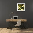 thumbnail image 3 of Pinto, Patricia 26x26 White Modern Wood Framed Museum Art Print Titled - Hibiscus Leaves I, 3 of 4