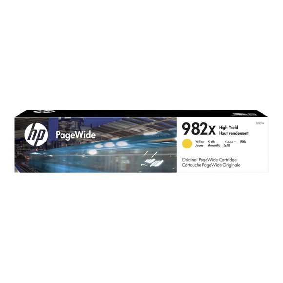 HP 982X - 114 ml - High Yield - yellow - original - PageWide - ink cartridge - for PageWide Enterprise Color Flow MFP 785; PageWide Managed Color E75160, MFP P779