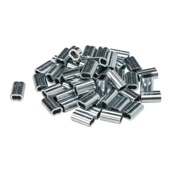 Brady Loop Ferrule,Zinc Plated,PK50 38090
