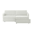 thumbnail image 4 of Serta Montgomery Modern Convertible Sleeper Sofa, Ivory, 4 of 13