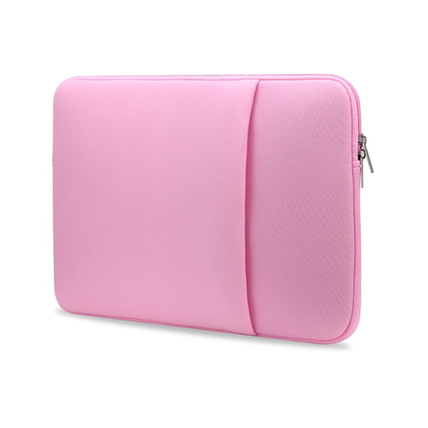 Funda para portatil B2015 Funda para portátil Funda con cremallera suave Funda para portátil de 15 " Reemplazo para MacBook Air Pro Ultrabook Laptop Pink Romacci Funda para portatil