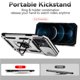 thumbnail image 2 of Estuche GANGXUN para iPhone 12 Mini, soporte giratorio 360°, estilo mecánico y magnético, 2 of 4