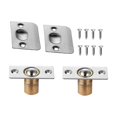 thumbnail image 4 of SHOWERORO Ensemble de 2 Attrape-Boules de Finition Satinée pour Placard Porte d'Armoire pour Installation, 4 of 8