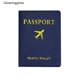 thumbnail image 1 of GLW Simple Pasaporte Titular Y Equipaje Etiqueta Cuero Conjuntos De Viaje Pareja Cubierta Glow huangjie unisex, 1 of 2