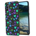 thumbnail image 1 of Horror-Black-Witchy-Neon-Skulls-6 Phone Case, Degined for Samsung Galaxy S21 Case Men Women, Flexible Silicone Shockproof Case for Samsung Galaxy S21, 1 of 1