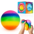 thumbnail image 1 of Stress Ball Power Your Fun Arggh Rainbow Giant para adulto, 1 of 6