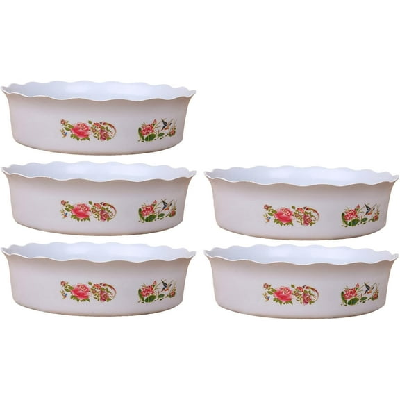 Clearance! 5pcs Hydroponic Planter Lotus Flower Pot 6.7 Inch Water Lily Narcissus Planting Bowls Flower Pot Container Fish Bowl Succulent Holder Pot