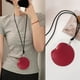 thumbnail image 1 of Xihbxyly Organizador de Auriculares, Estuche de Cuero para Colgar, Monedero Elegante, Almacenamiento Compacto para Accesorios, Artículos Esenciales de Viaje, Opciones Multicolor, Tamaño 9 X 9 X 3 Cm, 1 of 6