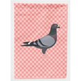 thumbnail image 1 of Carolines Treasures BB7951CHF Racing Pigeon Rose Check Toile Maison Drapeau, 1 of 4